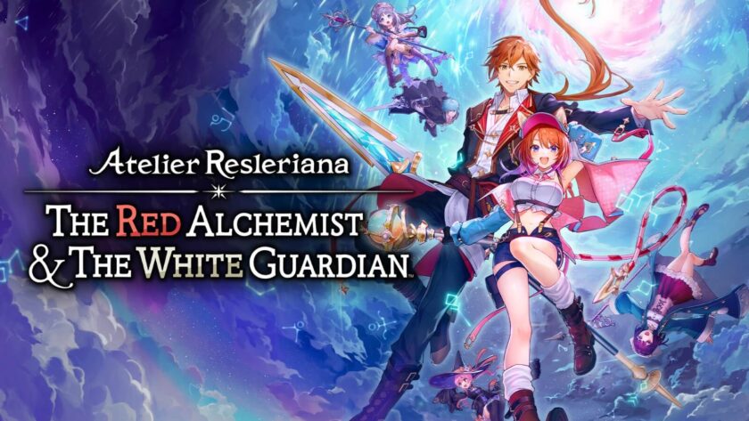 Promotional artwork for Atelier Resleriana: The Red Alchemist and The White Guardian showing two characters. Published on LadiesGamers