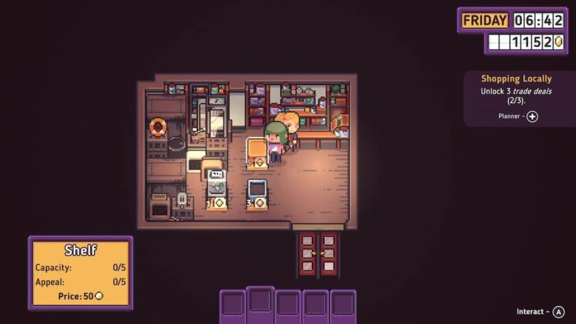 Inside the hardware store with 3 shop fittings available for purchase. Published on LadiesGamers
