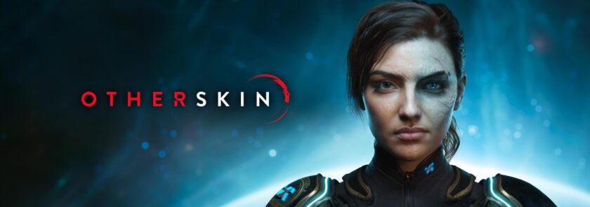 Promotional image for Otherskin showing the protagonist. Published on LadiesGamers