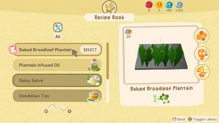 A recipe in Out and About. Published on LadiesGamers