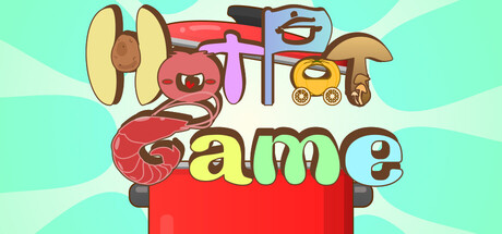 Hot Pot Game with a red saucer pan on a blue background. Published on LadiesGamers