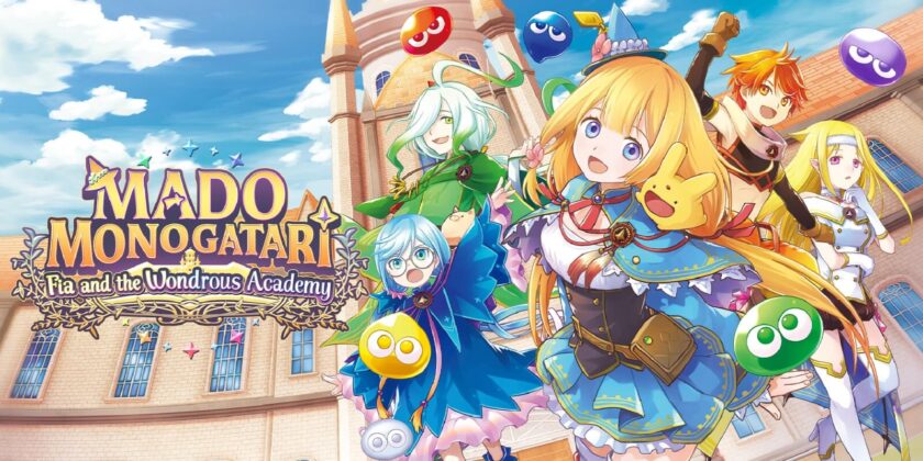 Promotional image for Mado Monogatari: Fia and the Wondrous Academy showing fia and her school chums. Published on LadiesGamers