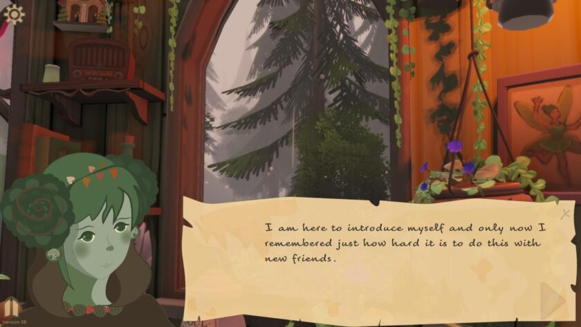 a shy forest sprite trying to introduce herself. Published on LadiesGamers