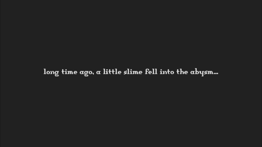 Slime in Abysm intro dialogue. Published on LadiesGamers