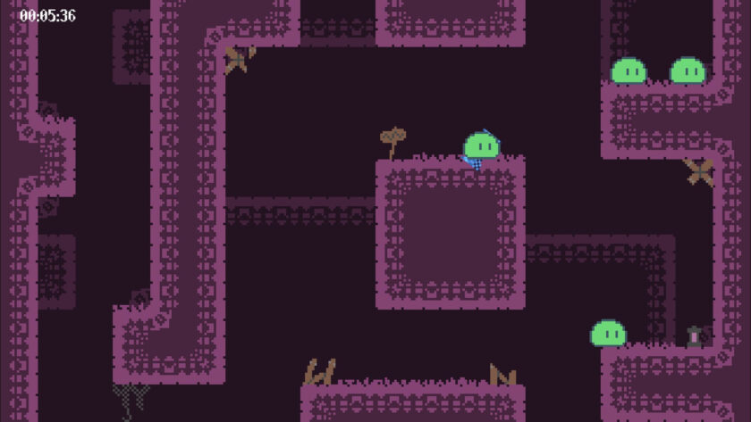 Slime in Abysm pink area. Published on LadiesGamers