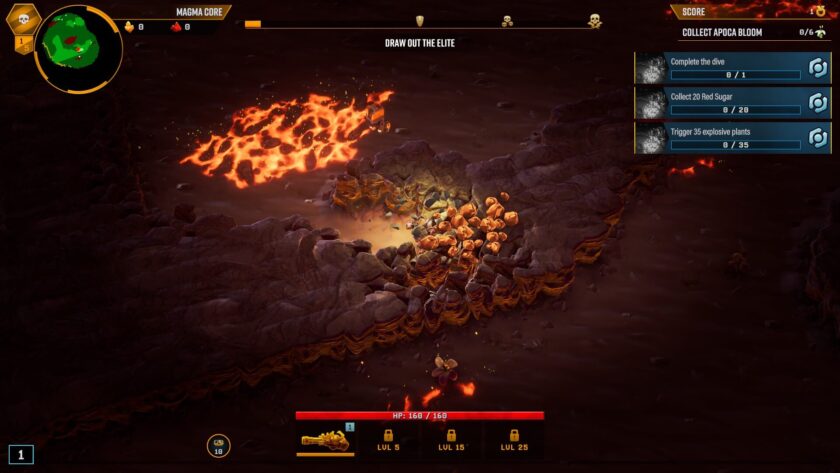 Deep Rock Galactic: Survivor mining gold