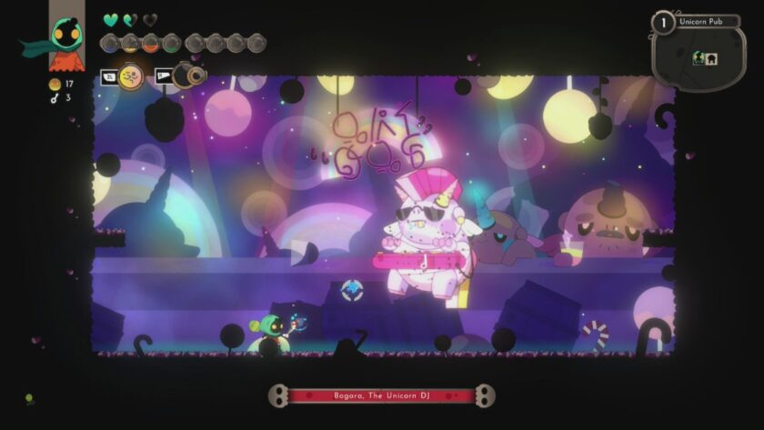 Folly of the Wizards unicorn boss