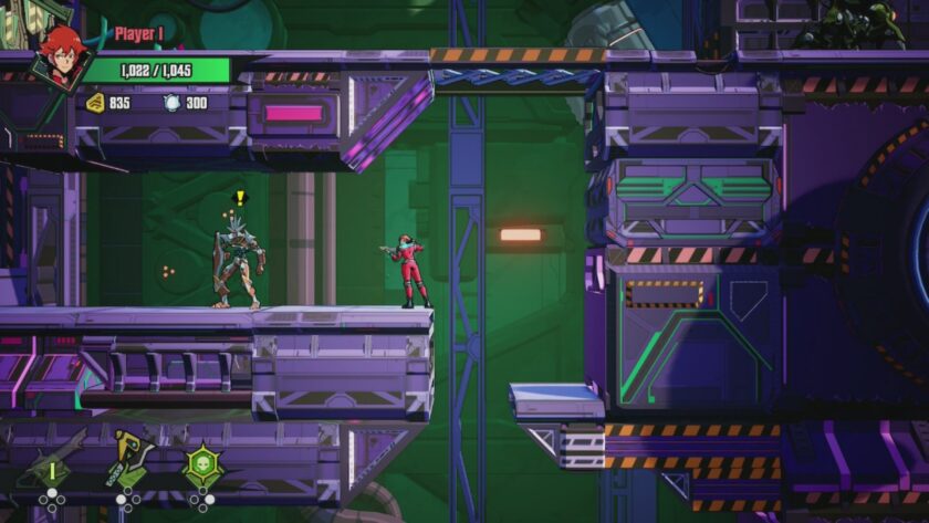Storm Lancers exploring a level