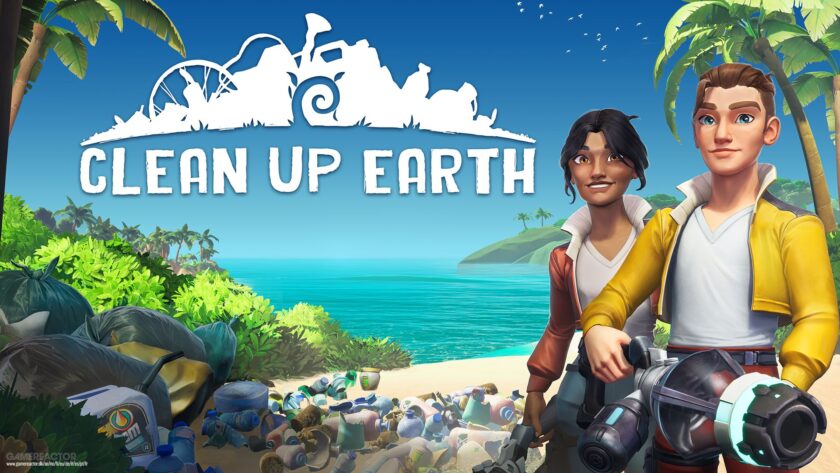 Featured image of video game Clean up Earth, published on LadiesGamers.com