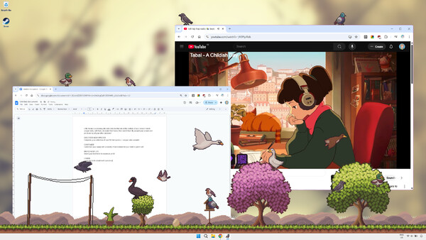 Screenshot for the game Little Aviary, published on LadiesGamers