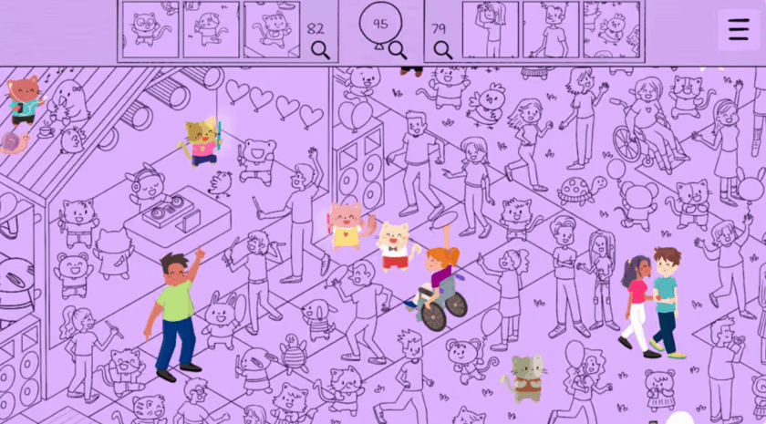 Screenshot for Meow Moments: Celebrating Beats & Books published on LadiesGamers