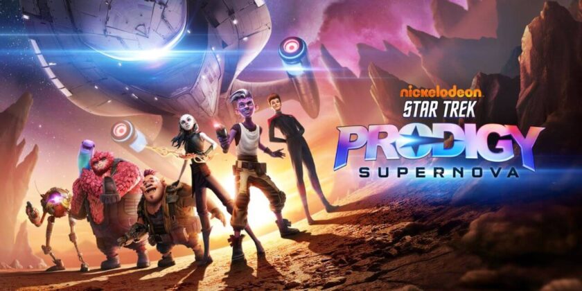 Promotional image for Star Trek Prodigy: Supernova showing the crew. Published on LadiesGamers