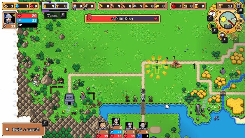 Super Fantasy Kingdom boss fight