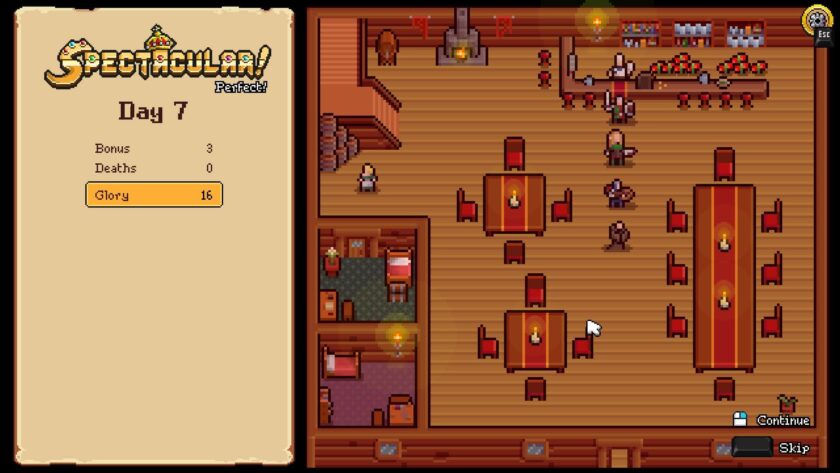 Super Fantasy Kingdom ending a fight