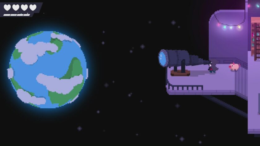 Spindle in space