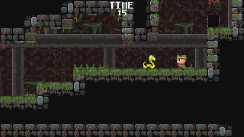 Meganoid: Chronicles snake enemy