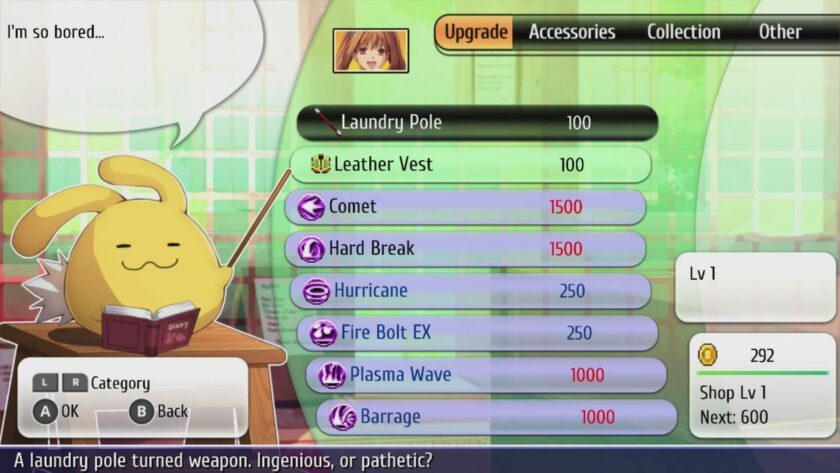 Ys Vs Trails in the Sky: Alternative Saga customization