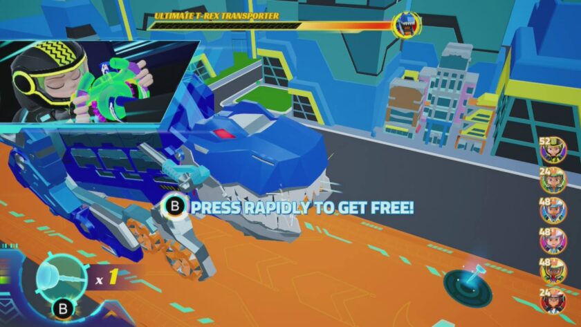 Hot Wheels boss fight