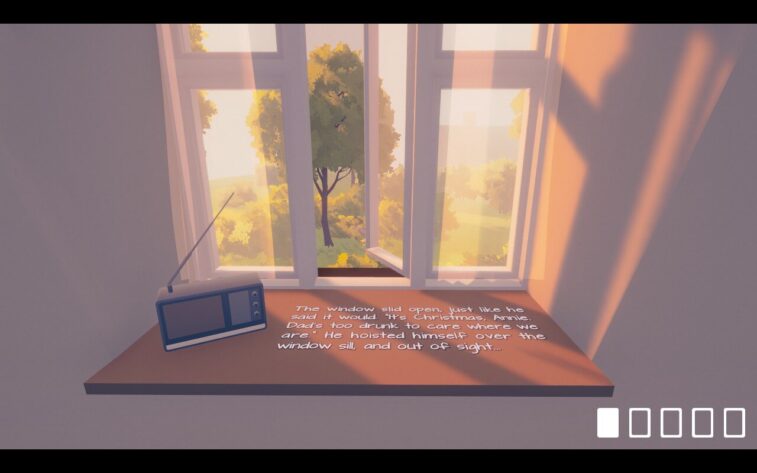 Screenshot for video game As Long As You're Here, finding missing pages, published on LadiesGamers.com