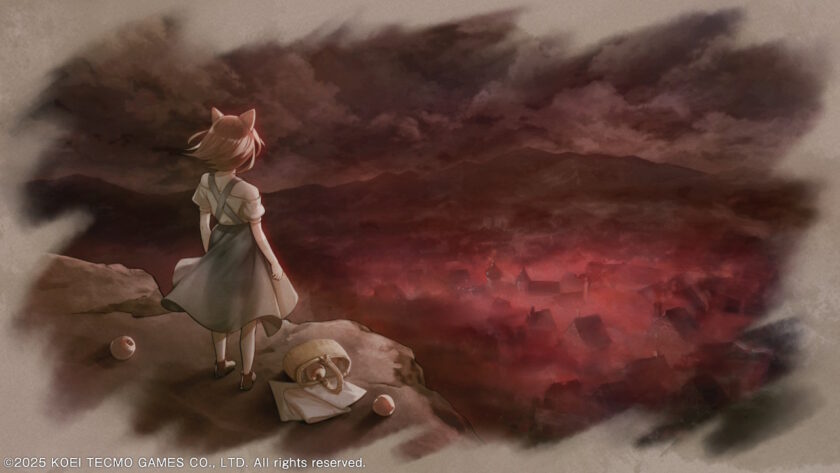 Screenshot of Atelier Resleriana,showing a devastating event in the past, published on LadiesGamers