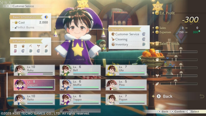 Screenshot of Atelier Resleriana, showing the image of a fairy, published on LadiesGamers