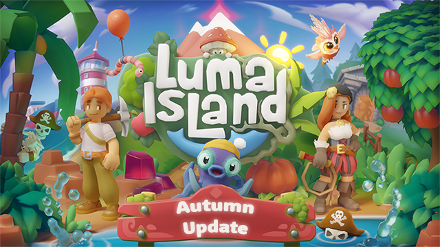 Promotional image for videogame Luma Island Autumn Update