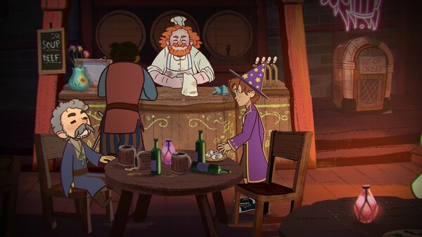 A screenshot for the video game Simon the Sorcerer, published on LadiesGamers.