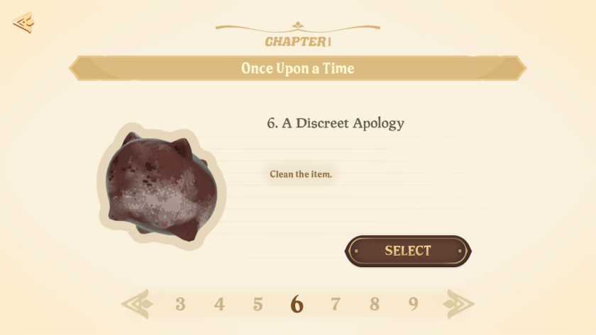 A dirty stuffed cat stuffy in Undusted: Letters from the Past.