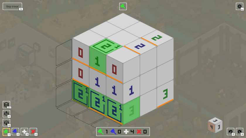 Another block puzzle in Voxelgram 2.