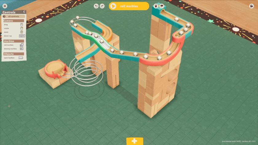 Cozy Marbles dispensing marbles