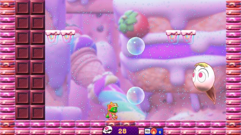 Bubble Bobble Sugar Dungeons boss fight