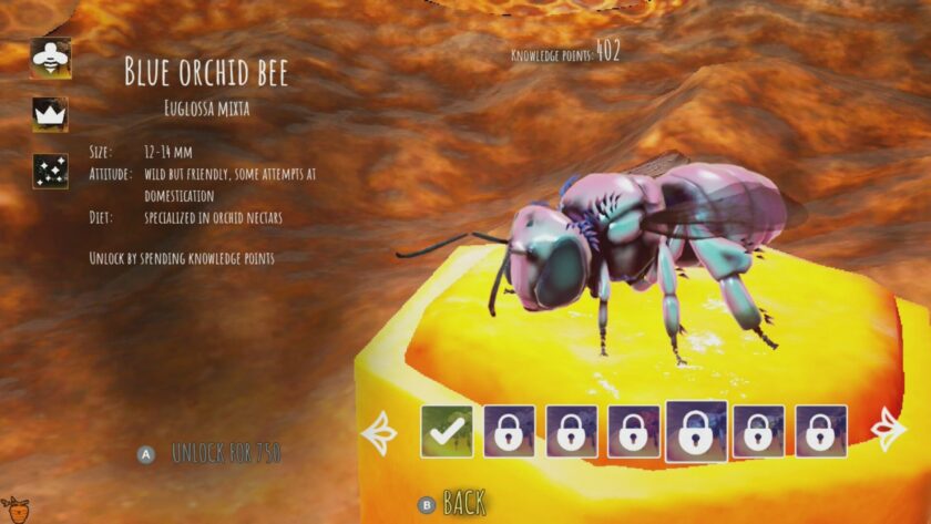 Bee Simulator: The Hive customize your bee
