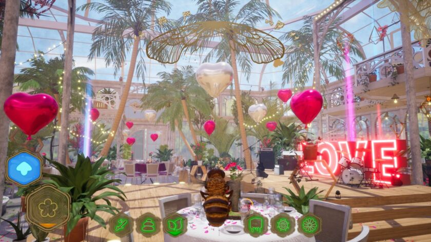 Screenshot for video game Bee simulator The Hive published on LadiesGamers.com