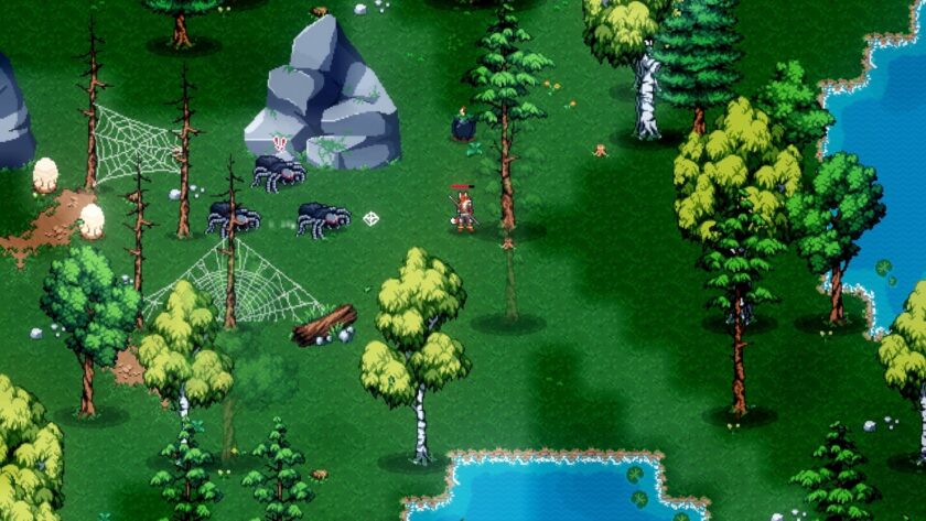 Of Blades & Tails Sure hope there are no giant spiders round here