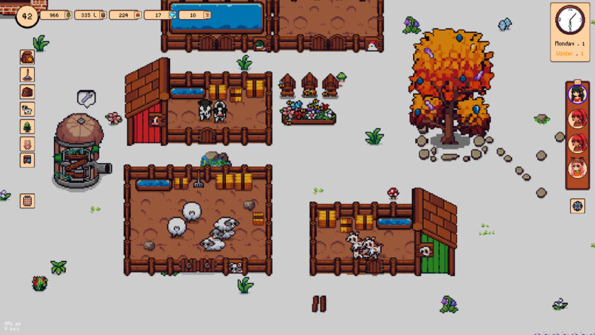 Screen shot for the video game Sunset Sprout