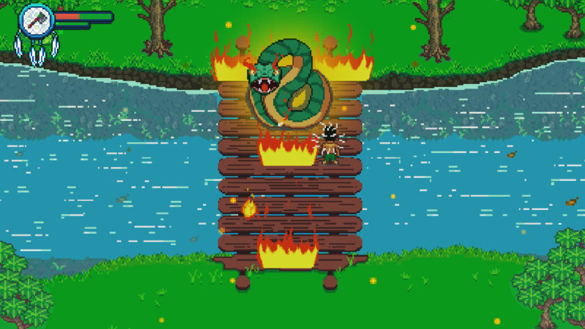 Screen shot for the video game The South Island