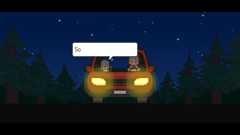 Meg’s Monster - Lost Memories car ride