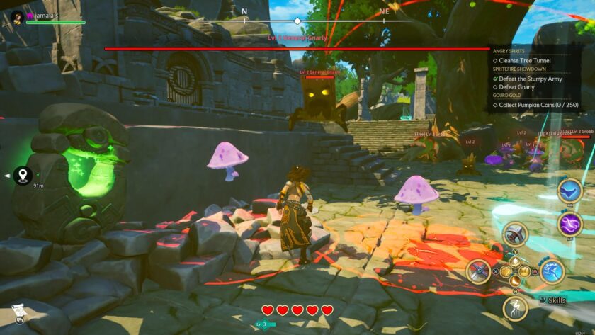 Cloudheim enemy attacks