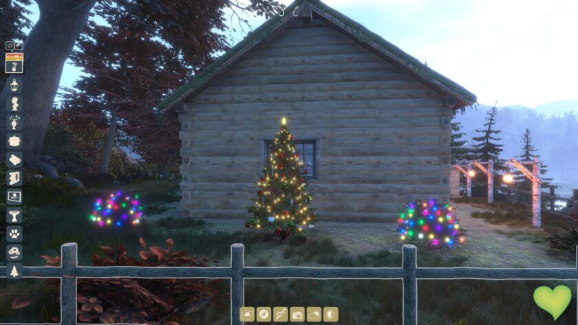 Log Away xmas tree