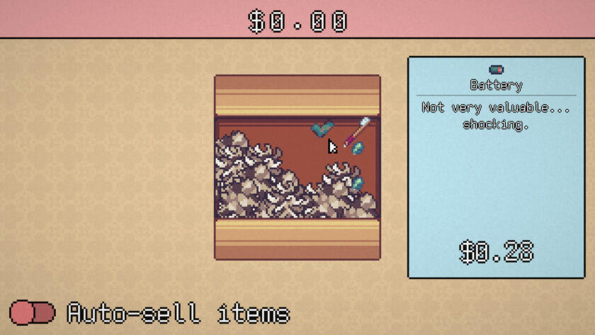 a battery inside a box