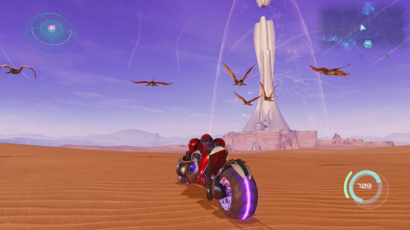 Metroid Prime 4 bike ride