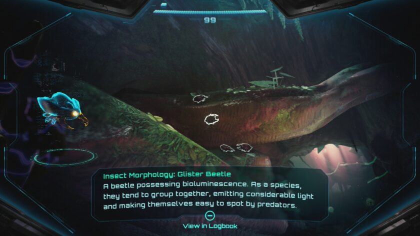 Metroid Prime 4 scanning