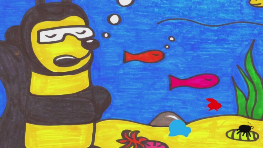 The Bee Hive cutscene