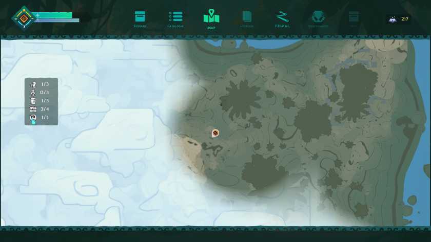 The map in ASTROBOTANICA.
