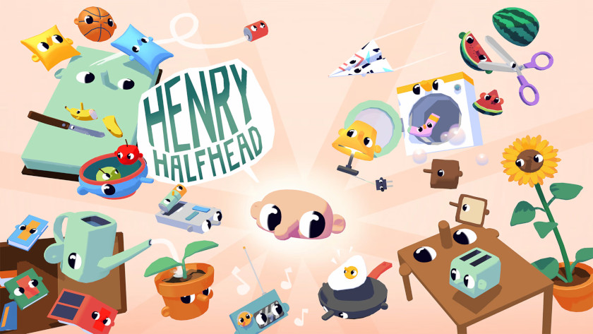 Henry Halfhead Key Art and Logo. Mina's Choice