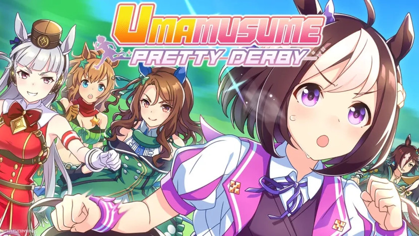 Umamusume Key Art and Logo. Mina's Choice