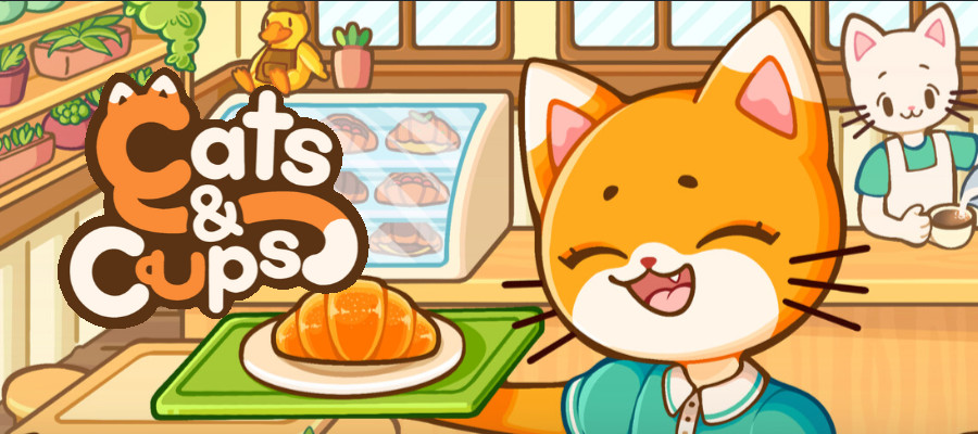 Cats and Cups logo and Key Art.