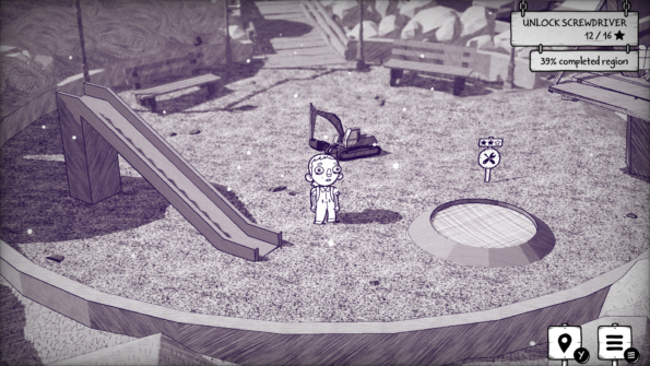 A playground in the game FIXKIN.