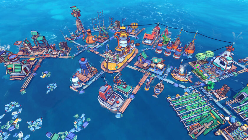 Screen shot for the video game Flotsam, Published on LadiesGamers.com