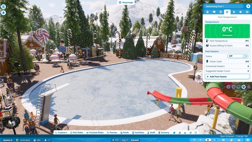 Screen shot for the video game Planet Coaster 2, Published on LadiesGamers.com